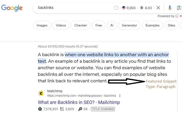 Google Featured Snippets